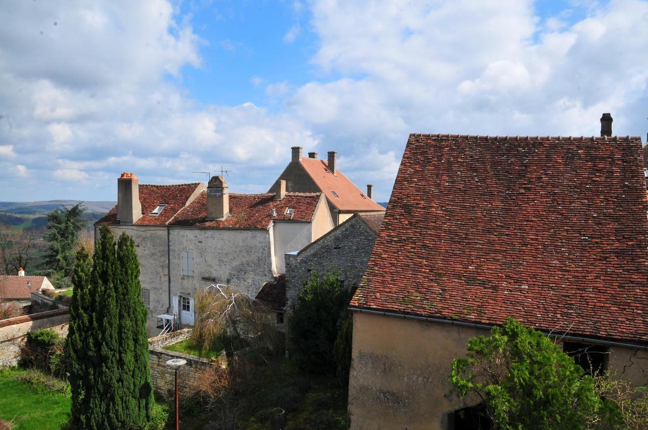 Les Glycines Vezelay Hotel ภายนอก รูปภาพ